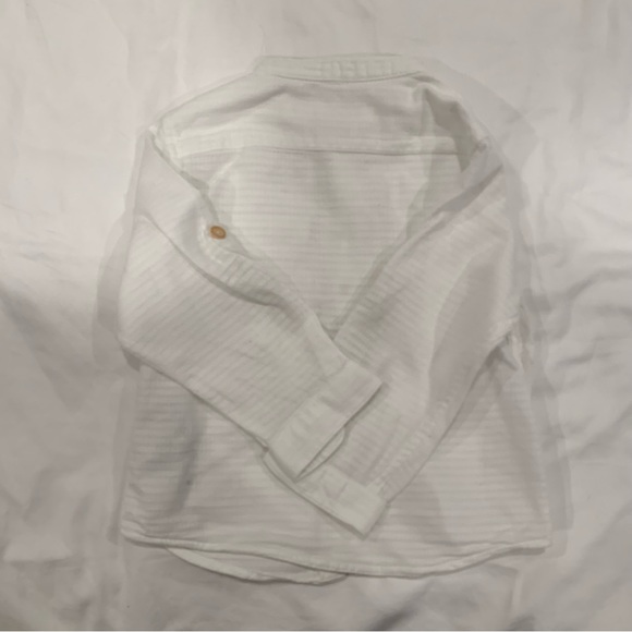 Zara Baby White Button Down Shirt - 12-18 Months - Picture 2 of 5